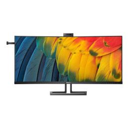 6000 Series - écran LED - incurvé - USB - 39.7" - 5120 x 2160 WUHD @ 75 Hz - IPS - 300 cd - m² ... (40B1U6903CH/00)_1