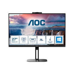 V5 series - écran LED - 27" - 2560 x 1440 QHD @ 75 Hz - IPS - 300 cd - m² - 1000:1 - 4 ms - HDMI, D... (Q27V5CW/BK)_1