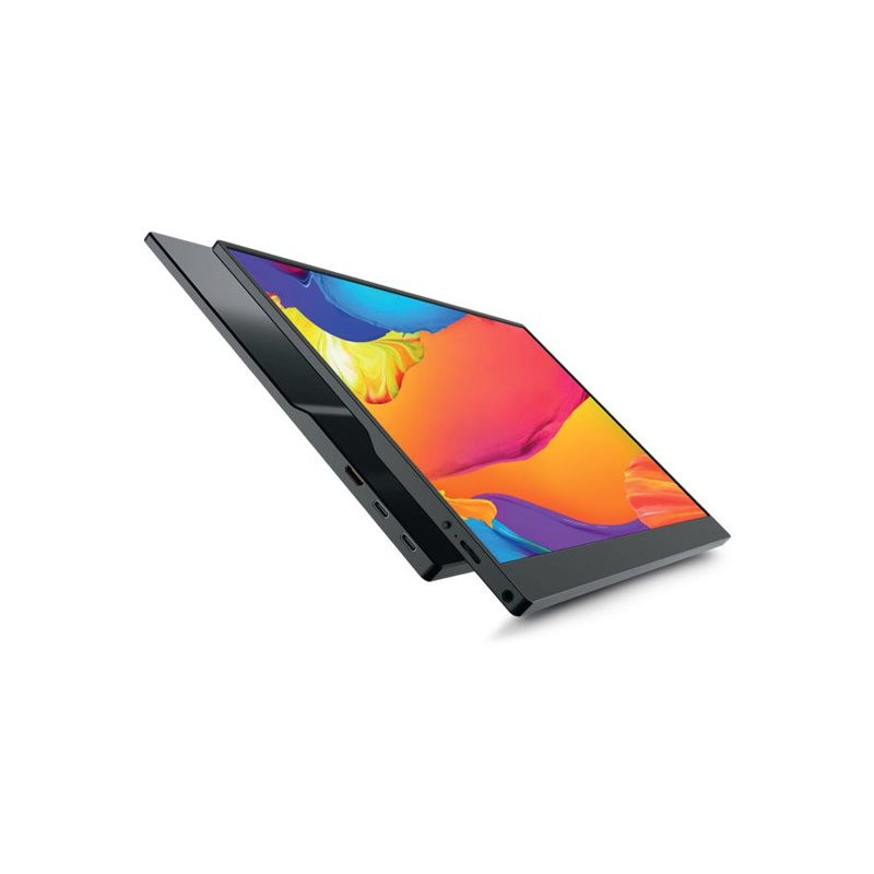 Écran LED - 15.6" - portable - 1920 x 1080 Full HD (1080p) @ 60 Hz - IPS - Mini HDMI, 2xUSB-C - noir (PUM15UF)_1