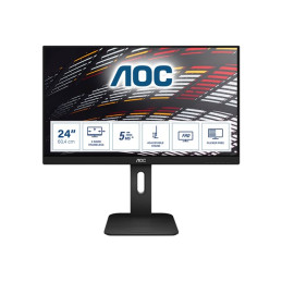 Écran LED - 23.8" - 1920 x 1080 Full HD (1080p) @ 60 Hz - IPS - 250 cd - m² - 1000:1 - 5 ms - HDMI, DVI, ... (24P1)_1