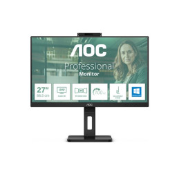 Écran LED - 27" - 2560 x 1440 QHD @ 75 Hz - IPS - 350 cd - m² - 1000:1 - 4 ms - 2xHDMI, DisplayPort, U... (Q27P3CW)_2