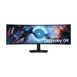 G91F Series - écran LED - jeux - incurvé - 49" - 5120 x 1440 Dual Quad HD @ 144 Hz - VA - 350 c... (LS49FG910EUXEN)_1