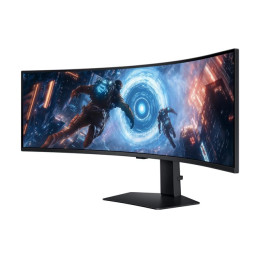 G91F Series - écran LED - jeux - incurvé - 49" - 5120 x 1440 Dual Quad HD @ 144 Hz - VA - 350 c... (LS49FG910EUXEN)_2
