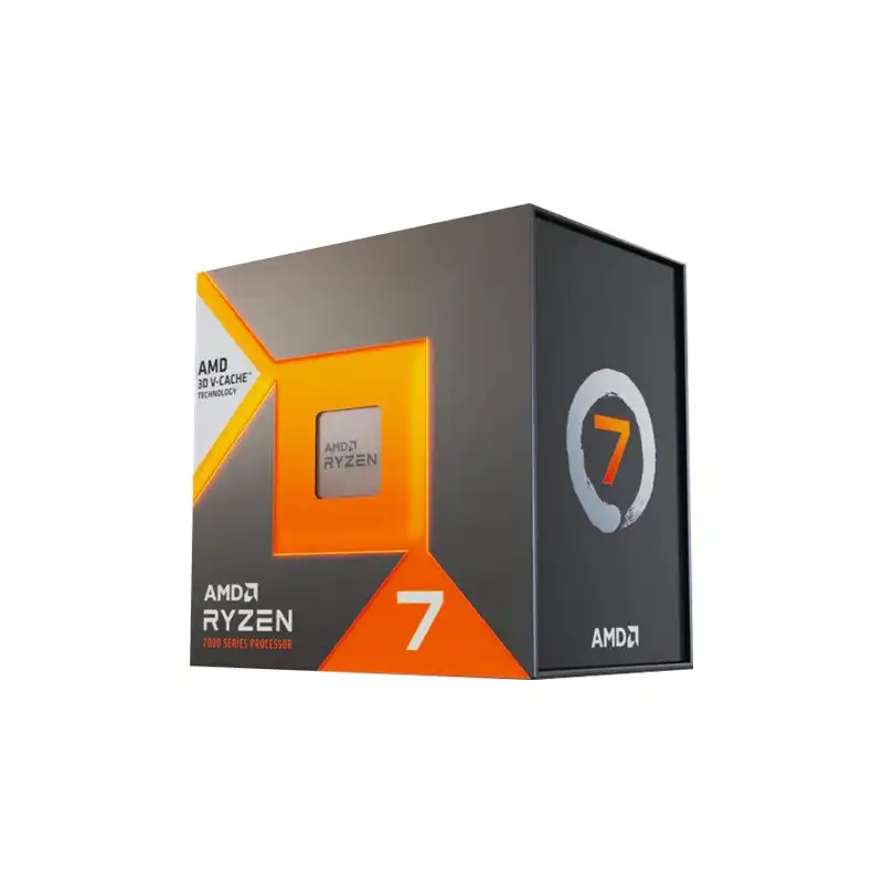 AMD Ryzen 7 7800X3D - 4.2 GHz - 8 curs - 16 filetages - 96 Mo cache - Socket AM5 - PIB - WOF (100-100000910WOF)_1