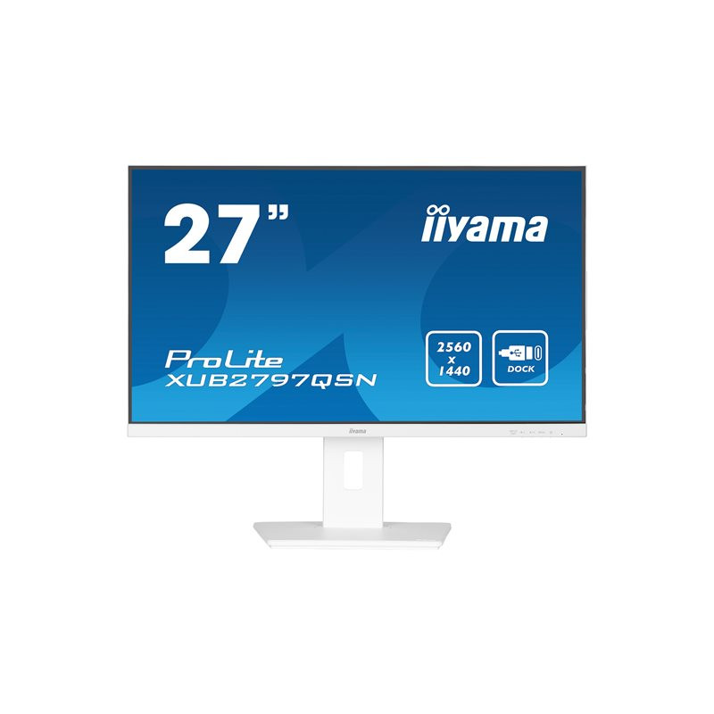 Écran LED - 27" - 2560 x 1440 QHD @ 100 Hz - IPS - 300 cd - m² - 1300:1 - 1 ms - HDMI, DisplayPo... (XUB2797QSN-W2)_1