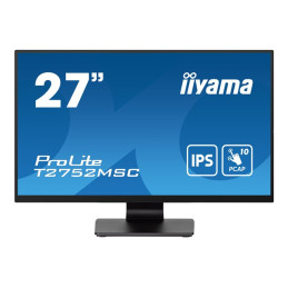 Écran LED - 27" - écran tactile - 1920 x 1080 Full HD (1080p) @ 60 Hz - IPS - 400 cd - m² - 1000:1... (T2752MSC-B1)_1