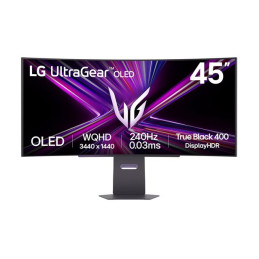 Moniteur OLED - jeux - incurvé - 45" - 3440 x 1440 UWQHD @ 240 Hz - 1500000:1 - DisplayHDR 400 True... (45GX900A-B)_3
