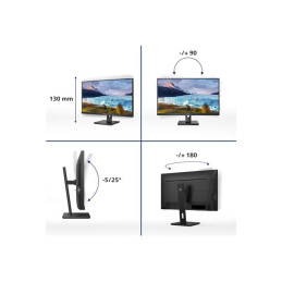 Écran LED - 27" - 1920 x 1080 Full HD (1080p) @ 75 Hz - IPS - 300 cd - m² - 1000:1 - 4 ms - HDMI, Dis... (273S1/00)_9