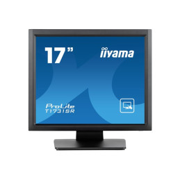 Écran LED - 17" - écran tactile - 1280 x 1024 - TN - 250 cd - m² - 1000:1 - 5 ms - HDMI, VGA, Disp... (T1731SR-B1S)_1