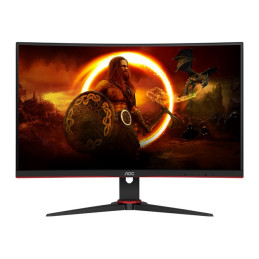 Écran LED - jeux - incurvé - 27" - 1920 x 1080 Full HD (1080p) @ 240 Hz - VA - 300 cd - m² - 3000:1... (C27G2ZE/BK)_1
