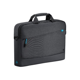 Sacoche pour ordinateur portable - chargement par le haut, 35 % recyclé - 16" - noir (025028)_1