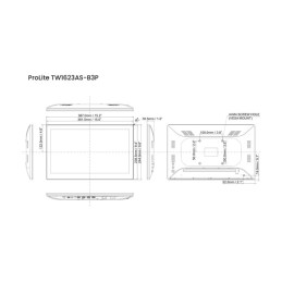 Ordinateur Android - PC à écran tactile 1 RK3568 - RAM 4 Go - SSD - eMMC 32 Go - Mali-G52 - Bluet... (TW1623AS-B3P)_11