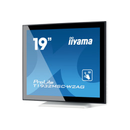 Écran LED - 19" - écran tactile - 1280 x 1024 - IPS - 250 cd - m² - 1000:1 - 14 ms - DVI-D, VGA ... (T1932MSC-W2AG)_2