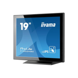 Écran LED - 19" - écran tactile - 1280 x 1024 @ 75 Hz - IPS - 250 cd - m² - 1000:1 - 14 ms - HDM... (T1932MSC-B5AG)_2