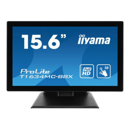 Écran LED - 15.6" - écran tactile - 1920 x 1080 Full HD (1080p) @ 60 Hz - IPS - 450 cd - m² - 700:... (T1634MC-B8X)_1