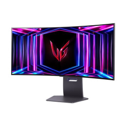 Moniteur OLED - jeux - incurvé - 34" (33.9" visualisable) - 3440 x 1440 UWQHD @ 240 Hz - 275 cd - m... (34GS95QE-B)_2
