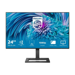 Écran LED - 24" (23.8" visualisable) - 1920 x 1080 Full HD (1080p) @ 75 Hz - IPS - 300 cd - m² - 10... (241E2FD/00)_1