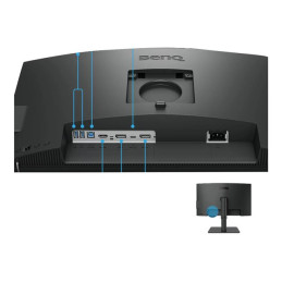 PD Series - écran LED - 25" - 2560 x 1440 QHD @ 60 Hz - IPS - 350 cd - m² - 1000:1 - 5 ms - HDMI, Disp... (PD2506Q)_12