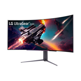 Moniteur OLED - jeux - incurvé - 45" (44.5" visualisable) - 3440 x 1440 UWQHD @ 240 Hz - 275 cd - m... (45GS96QB-B)_2