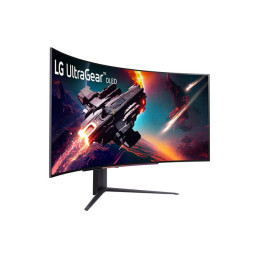 Moniteur OLED - jeux - incurvé - 45" (44.5" visualisable) - 3440 x 1440 UWQHD @ 240 Hz - 275 cd - m... (45GS96QB-B)_3