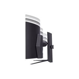 Moniteur OLED - jeux - incurvé - 45" (44.5" visualisable) - 3440 x 1440 UWQHD @ 240 Hz - 275 cd - m... (45GS96QB-B)_8