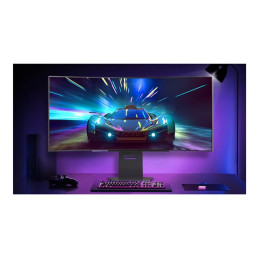 Moniteur OLED - jeux - incurvé - 45" (44.5" visualisable) - 3440 x 1440 UWQHD @ 240 Hz - 275 cd - m... (45GS95QE-B)_10