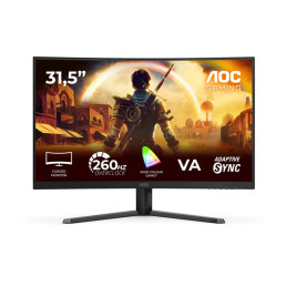 G4 Series - écran LED - jeux - incurvé - 32" (31.5" visualisable) - 1920 x 1080 Full HD @ 240 Hz - VA... (C32G42ZE)_4