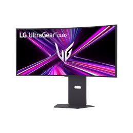 Moniteur OLED - jeux - incurvé - 34" (33.9" visualisable) - 3440 x 1440 UWQHD @ 240 Hz - 275 cd - m... (34GX900A-B)_3