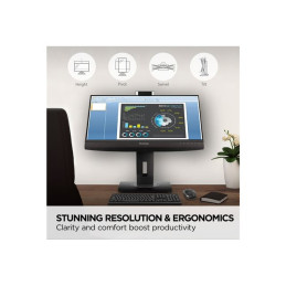 Écran LED - 27" - 2560 x 1440 QHD @ 60 Hz - IPS - 350 cd - m² - 1000:1 - 5 ms - HDMI, DisplayPort, ... (VG2756V-2K)_13