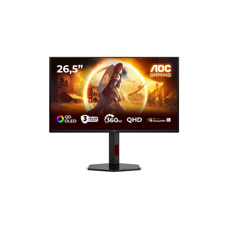 G4 Series - moniteur OLED - jeux - 27" (26.5" visualisable) - 2560 x 1440 QHD @ 360 Hz - 1000:1 - Dis... (Q27G4SDR)_1