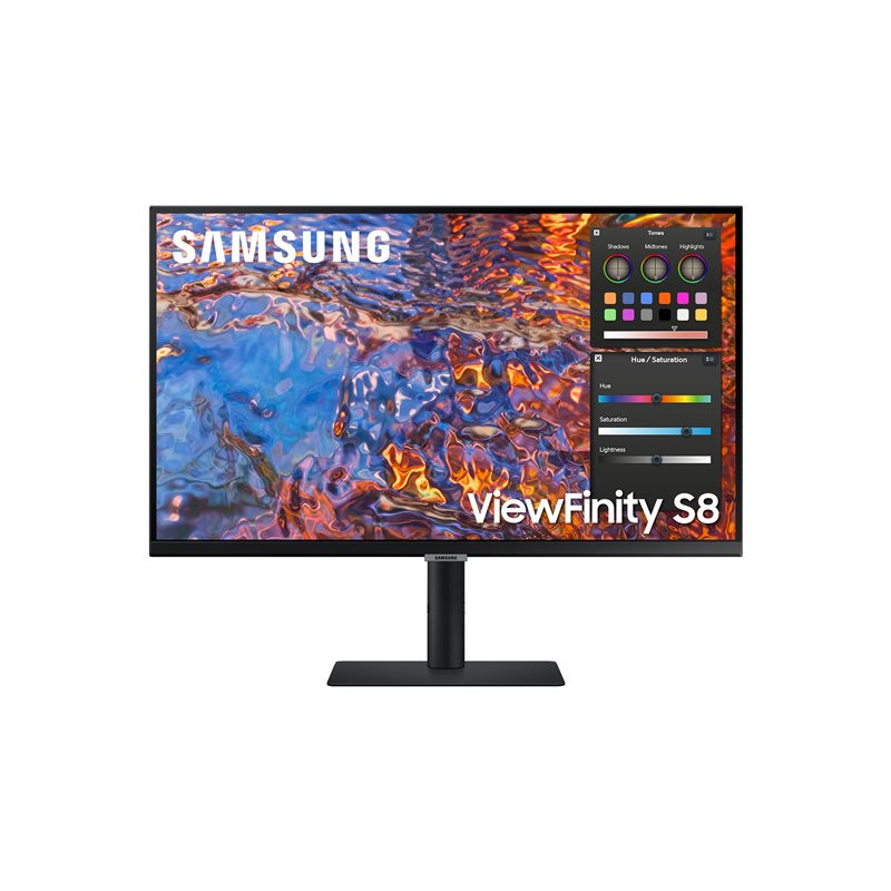 S80PB Series - écran LED - 27" - 3840 x 2160 4K @ 60 Hz - IPS - 350 cd - m² - 1000:1 - DisplayH... (LS27B800PXPXEN)_1