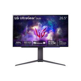 LG UltraGear - Moniteur OLED - jeux - 27" (26.5" visualisable) - 2560 x 1440 QHD @ 240 Hz - 1000 cd... (27GS95QE-B)_1