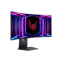 Moniteur OLED - jeux - incurvé - 34" (33.9" visualisable) - 3440 x 1440 UWQHD @ 240 Hz - 275 cd - m... (34GS95QE-B)_3