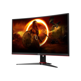 Écran LED - jeux - incurvé - 27" - 1920 x 1080 Full HD (1080p) @ 240 Hz - VA - 300 cd - m² - 3000:1... (C27G2ZE/BK)_2