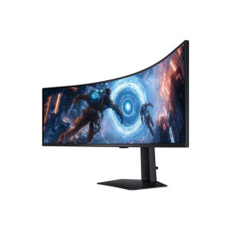 G91F Series - écran LED - jeux - incurvé - 49" - 5120 x 1440 Dual Quad HD @ 144 Hz - VA - 350 c... (LS49FG910EUXEN)_3