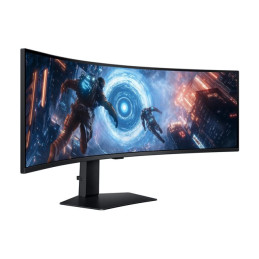 G91F Series - écran LED - jeux - incurvé - 49" - 5120 x 1440 Dual Quad HD @ 144 Hz - VA - 350 c... (LS49FG910EUXEN)_4