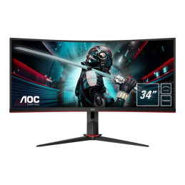 G2 Series - écran LED - jeux - incurvé - 34" - 3440 x 1440 WQHD @ 100 Hz - VA - 300 cd - m² - 3000:1... (CU34G2/BK)_2