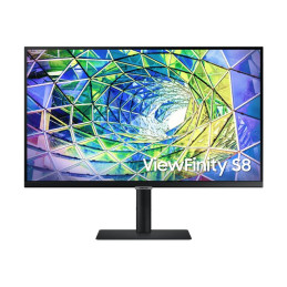 S80UA Series - écran LED - 27" - 3840 x 2160 4K @ 60 Hz - IPS - 300 cd - m² - 1000:1 - HDR10 - ... (LS27A800UJPXEN)_1