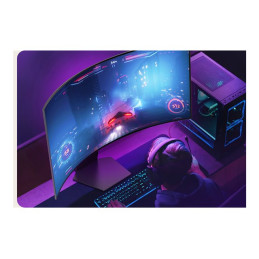 Moniteur OLED - jeux - incurvé - 45" (44.5" visualisable) - 3440 x 1440 UWQHD @ 240 Hz - 275 cd - m... (45GS95QE-B)_11