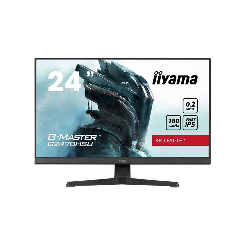 Écran LED - jeux - 24" (23.8" visualisable) - 1920 x 1080 Full HD (1080p) @ 180 Hz - Fast IPS - 30... (G2470HSU-W6)_1