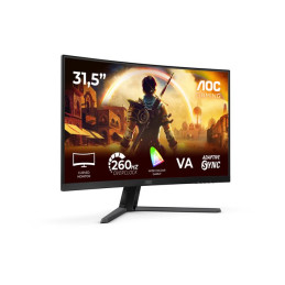 G4 Series - écran LED - jeux - incurvé - 32" (31.5" visualisable) - 1920 x 1080 Full HD @ 240 Hz - VA... (C32G42ZE)_5