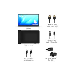 PORT Connect NOMAD - Écran LCD - 15.6" - portable - écran tactile - 1920 x 1080 Full HD (1080p) @ 60 H... (902101T)_5
