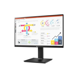 Écran LED - 24" (23.8" visualisable) - 2560 x 1440 QHD @ 75 Hz - IPS - 300 cd - m² - 1000:1 - HDR10... (24QP750P-B)_3