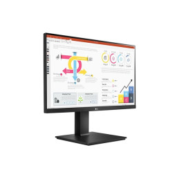 Écran LED - 24" (23.8" visualisable) - 2560 x 1440 QHD @ 75 Hz - IPS - 300 cd - m² - 1000:1 - HDR10... (24QP750P-B)_4