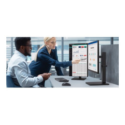 Écran LED - 27" - 1920 x 1080 Full HD (1080p) @ 100 Hz - IPS - 250 cd - m² - 1300:1 - 5 ms - HDMI, V... (27BA560-B)_11