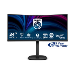 3000 Series - écran LED - incurvé - 34" - 3440 x 1440 WQHD @ 120 Hz - VA - 3500:1 - HDMI, Displa... (34B2U3600C/00)_1