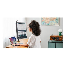 Écran LED - 22" (22" visualisable) - portable - 1920 x 1080 Full HD (1080p) @ 100 Hz - IPS - 2... (90LM08S5-B01A70)_11