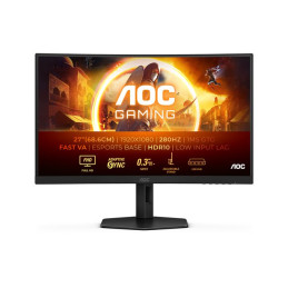 Écran LED - jeux - incurvé - 27" - 1920 x 1080 Full HD (1080p) @ 280 Hz - Fast VA - 300 cd - m² - 400... (C27G4ZXU)_1