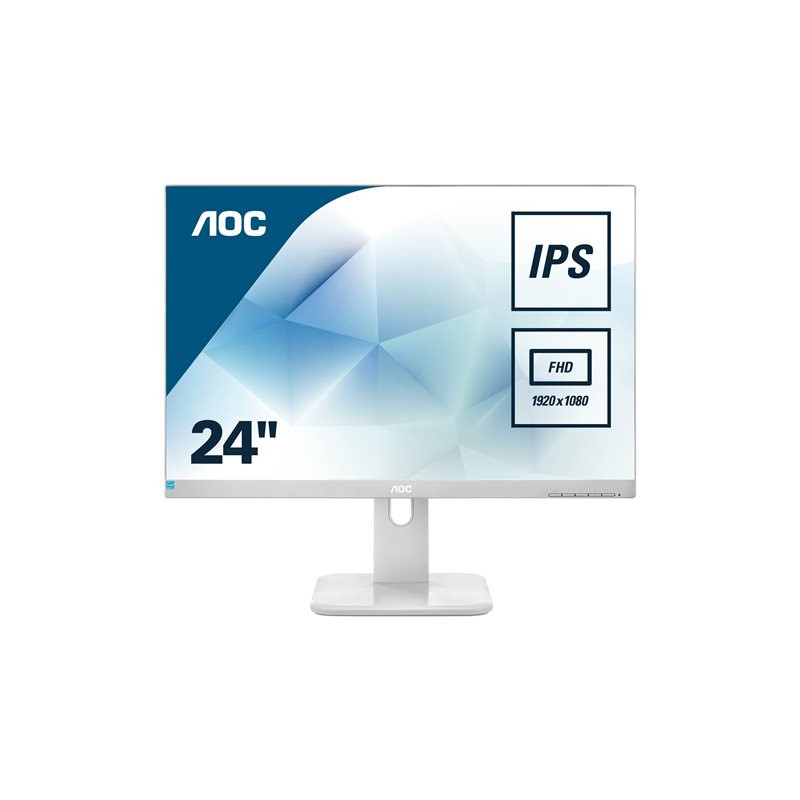 Écran LED - 23.8" - 1920 x 1080 Full HD (1080p) @ 60 Hz - IPS - 250 cd - m² - 1000:1 - 5 ms - HDMI, DV... (24P1/GR)_1