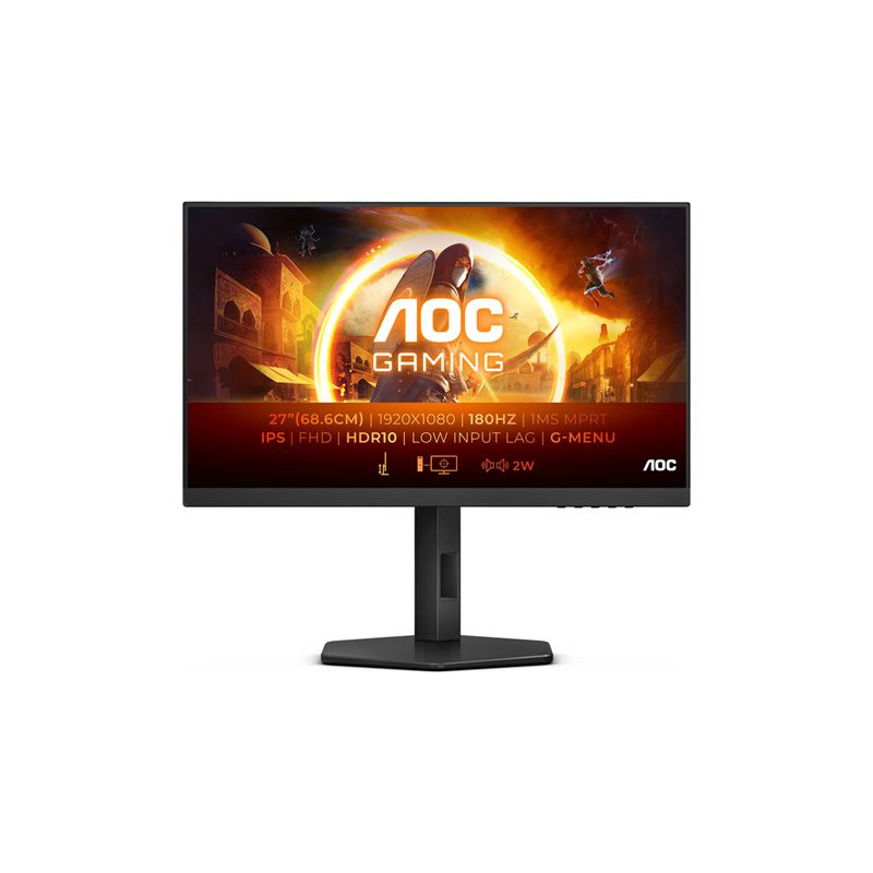 G4 Series - écran LED - jeux - 27" - 1920 x 1080 Full HD (1080p) @ 180 Hz - IPS - 300 cd - m² - 1000:1 -... (27G4X)_1